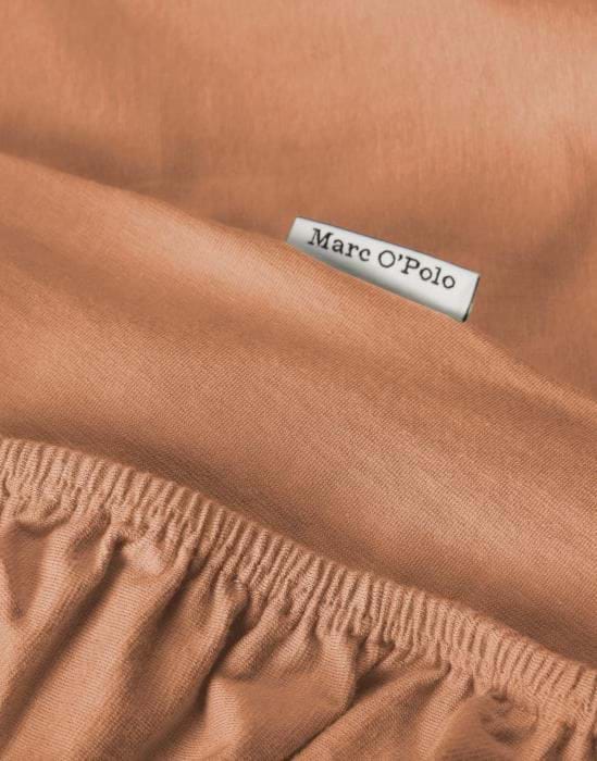 Marc O'Polo Premium Organic Jersey Hoeslaken - Sandstone (Bruin)