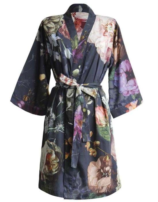 ESSENZA Fleur Kimono - Nightblue (Blauw)